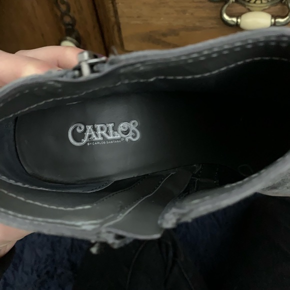 Women’s gray booties - Picture 6 of 9